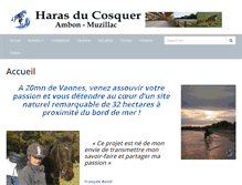 Tablet Screenshot of harasducosquer.com